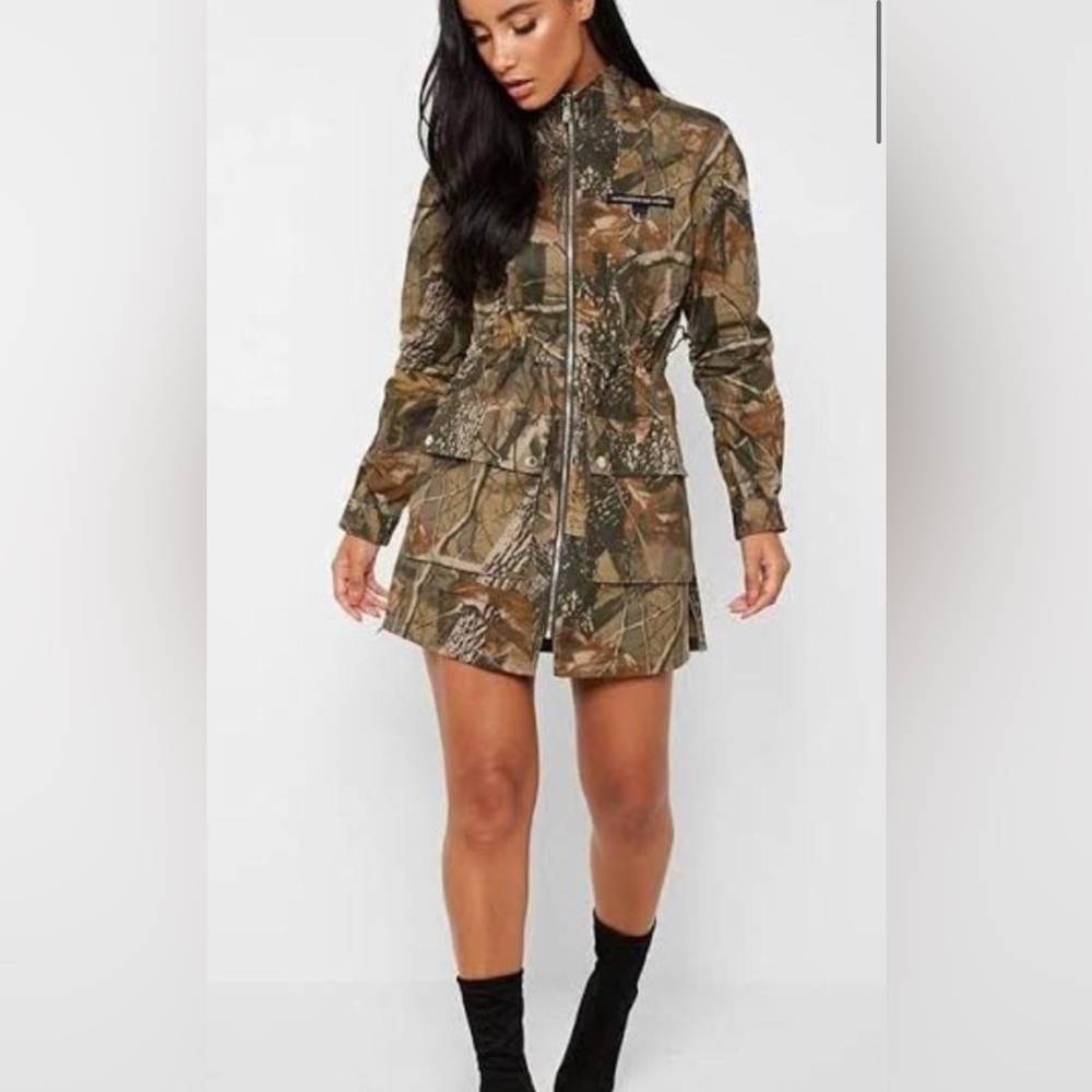 Maniere De Voir Camouflage Utility Jacket - Picture 5 of 5